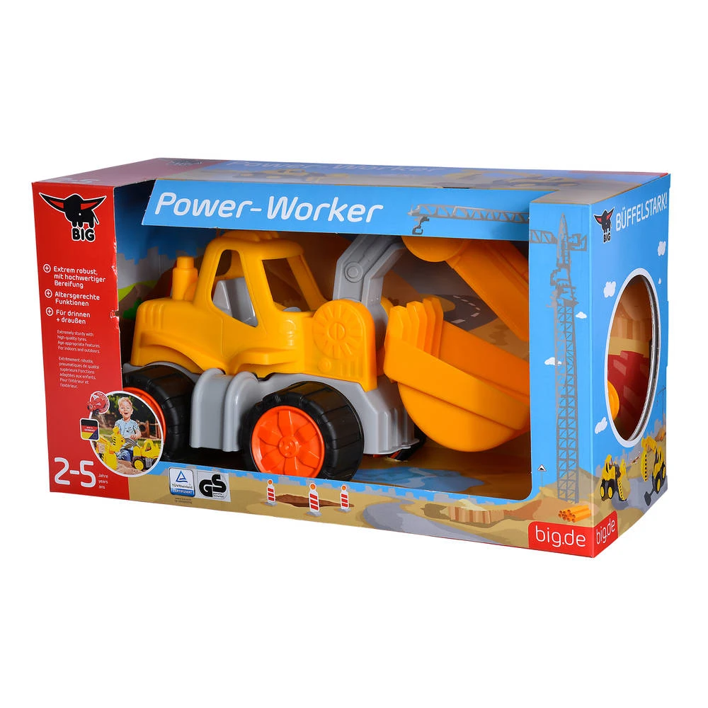 SIMBA BIG Power Worker Graafmachine - Geel - Image 3