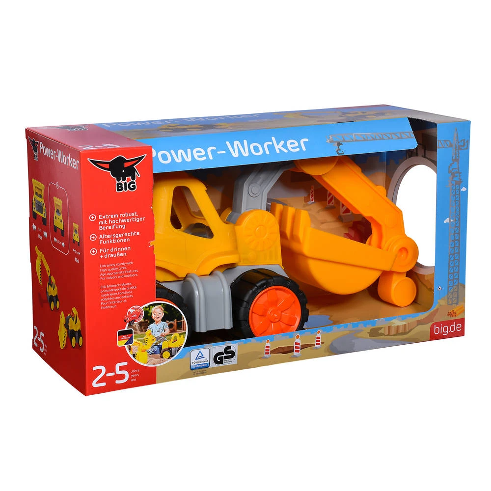 SIMBA BIG Power Worker Graafmachine - Geel - Image 2