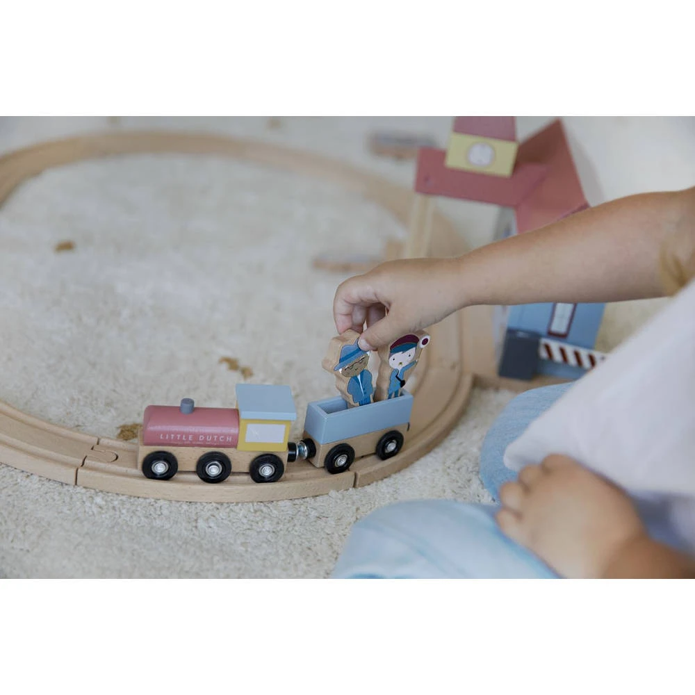 Little Dutch Little Railway Collection Treinstation - Image 5