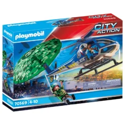 PLAYMOBIL City Action Parachute Achtervolging 70569