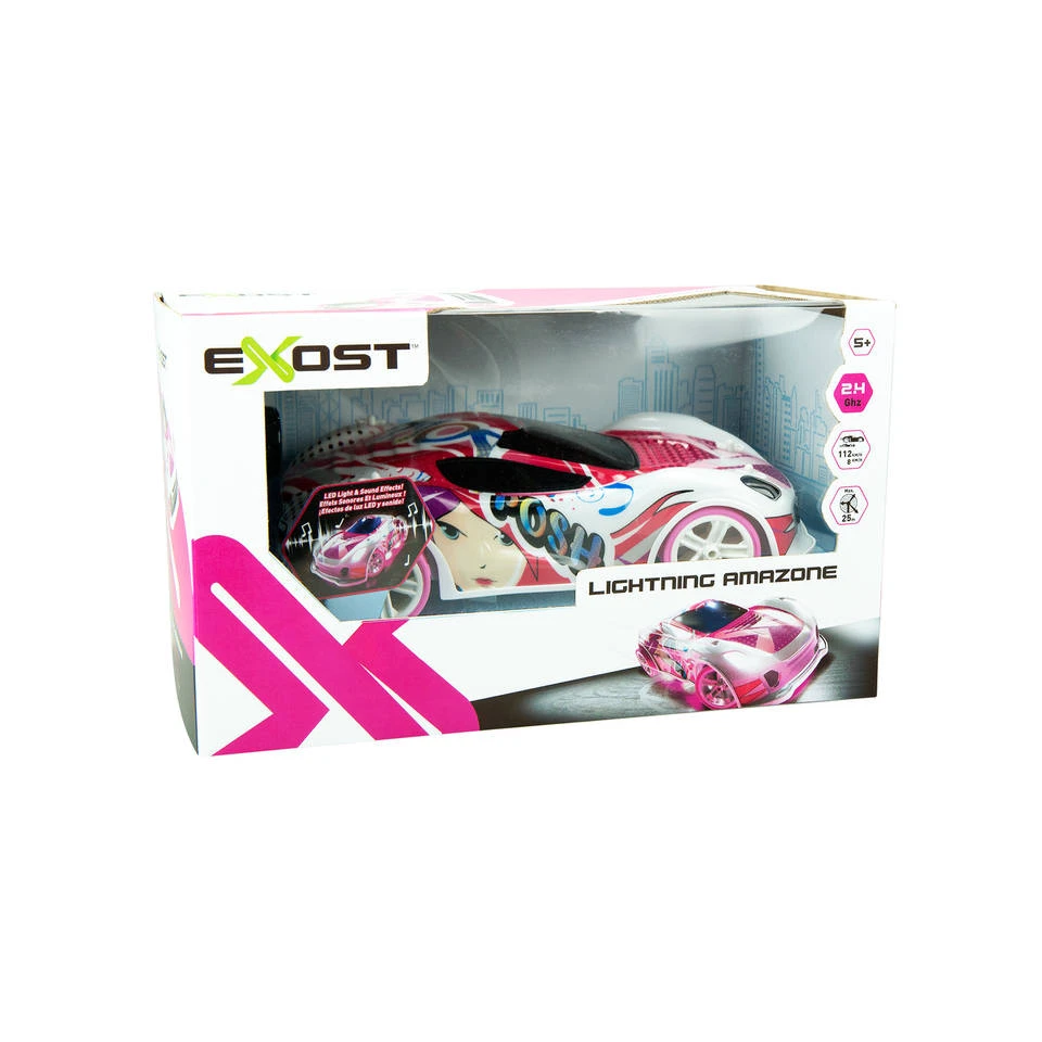 No Brand Exost Op Afstand Bestuurbare Lightning Amazone Elektromotor Auto - 1:14 - Image 2