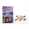 Johntoy Action Racing Pull Back Auto's Op Kaart - 8 Stuks