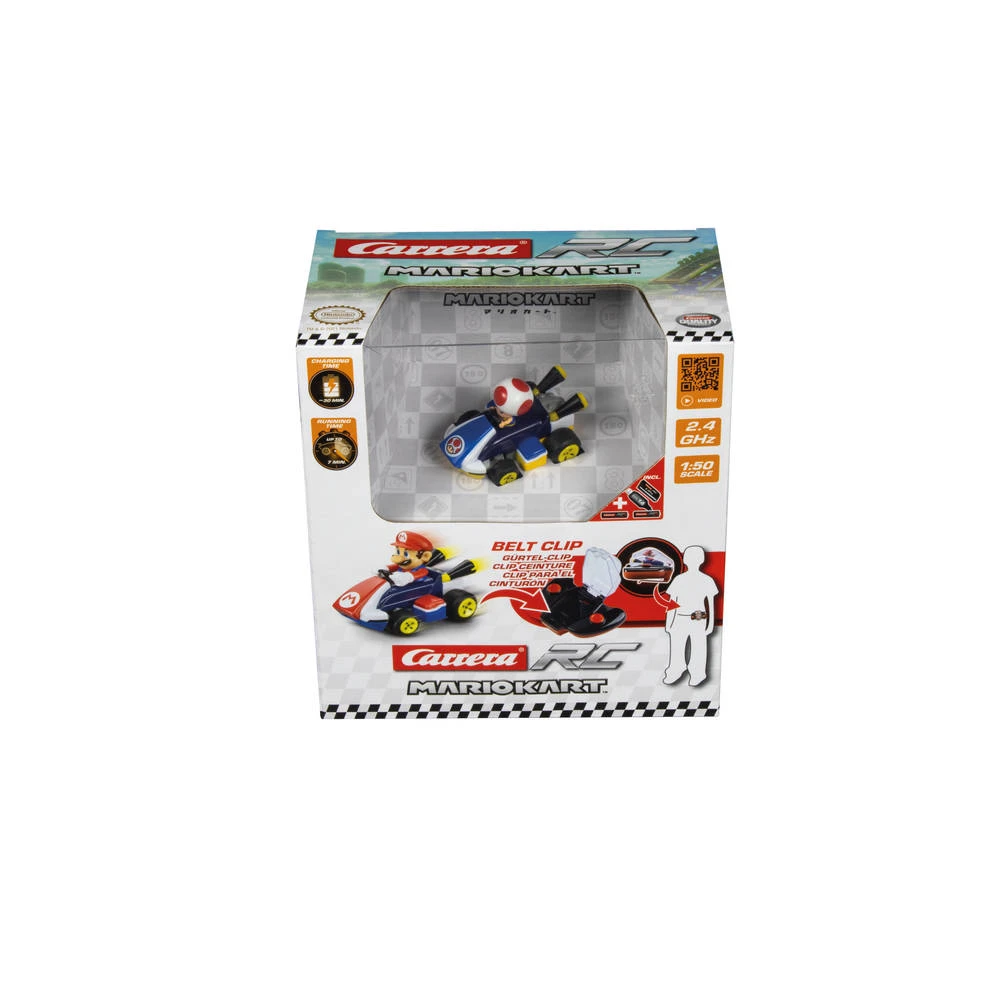 Carrera Mini Mario Kart Op Afstand Bestuurbare Auto Toad