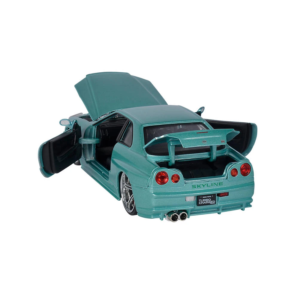No Brand Jada Fast And Furious Brians 1999 Nissan Skyline GT-R - 1:24 - Image 4