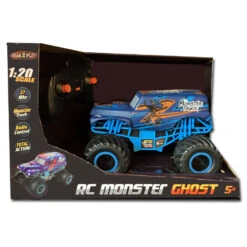 No Brand Gear2Play Op Afstand Bestuurbare Monstertruck Monster Ghost - 1:20