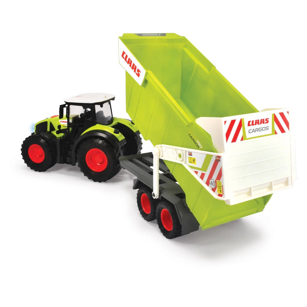 Dickie Toys Claas Tractor Met Aanhanger - 64 Cm - Image 2
