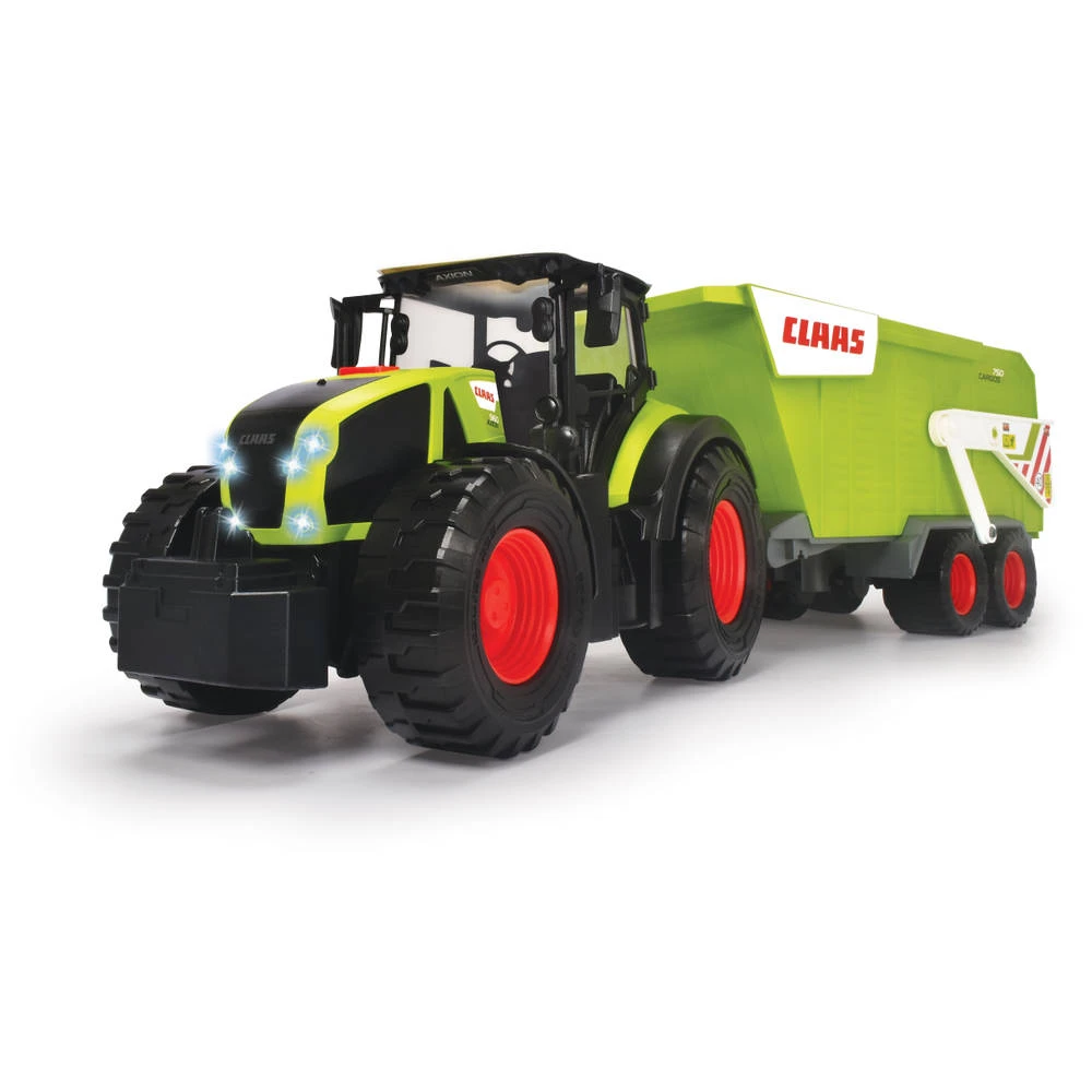 Dickie Toys Claas Tractor Met Aanhanger - 64 Cm - Image 3
